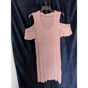 Pale pink soft dress